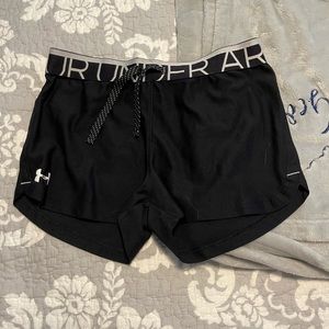 Girls Youth large under armour shorts